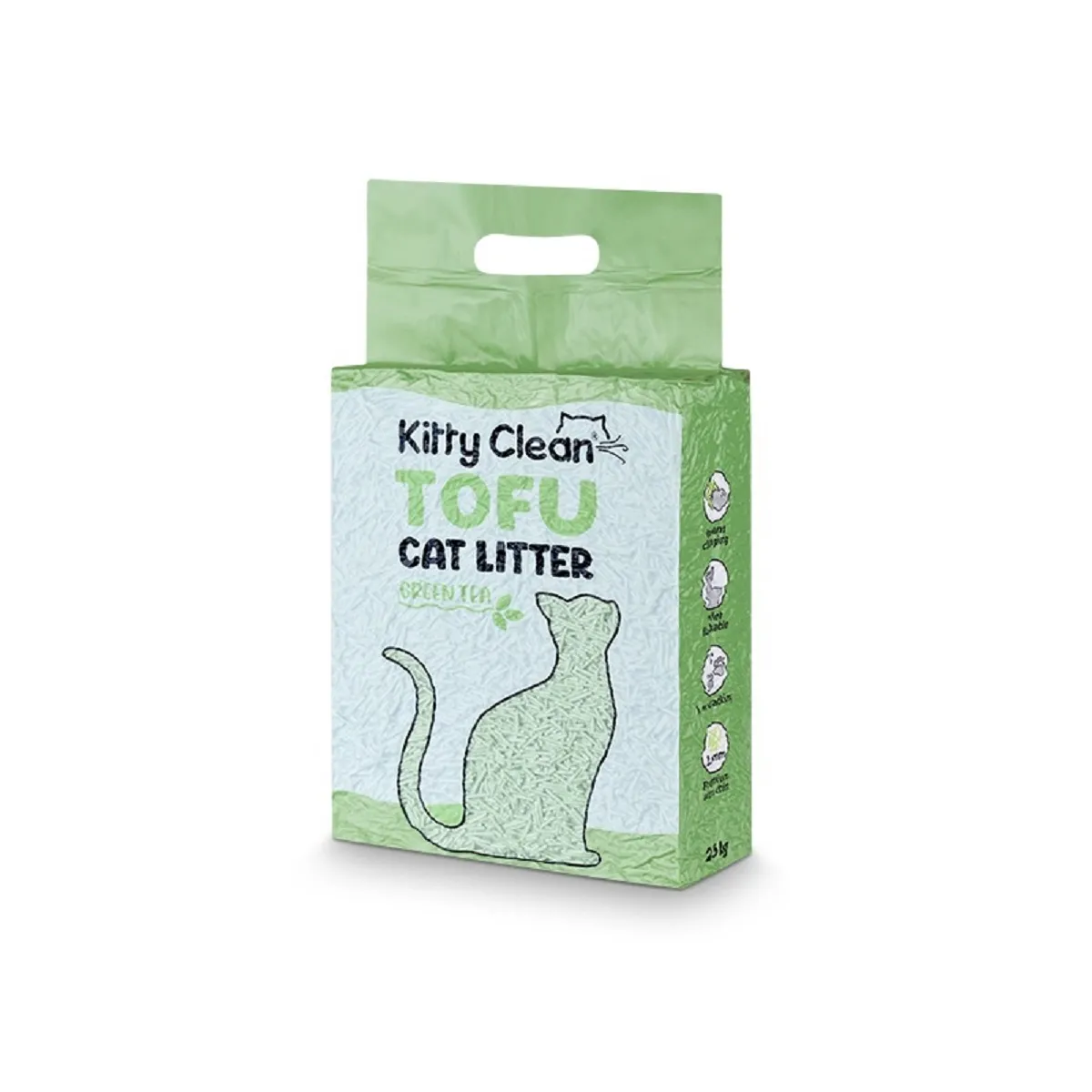 Kitty Clean kassiliiv Tofu roheline tee 2,5 kg - Tootepilt