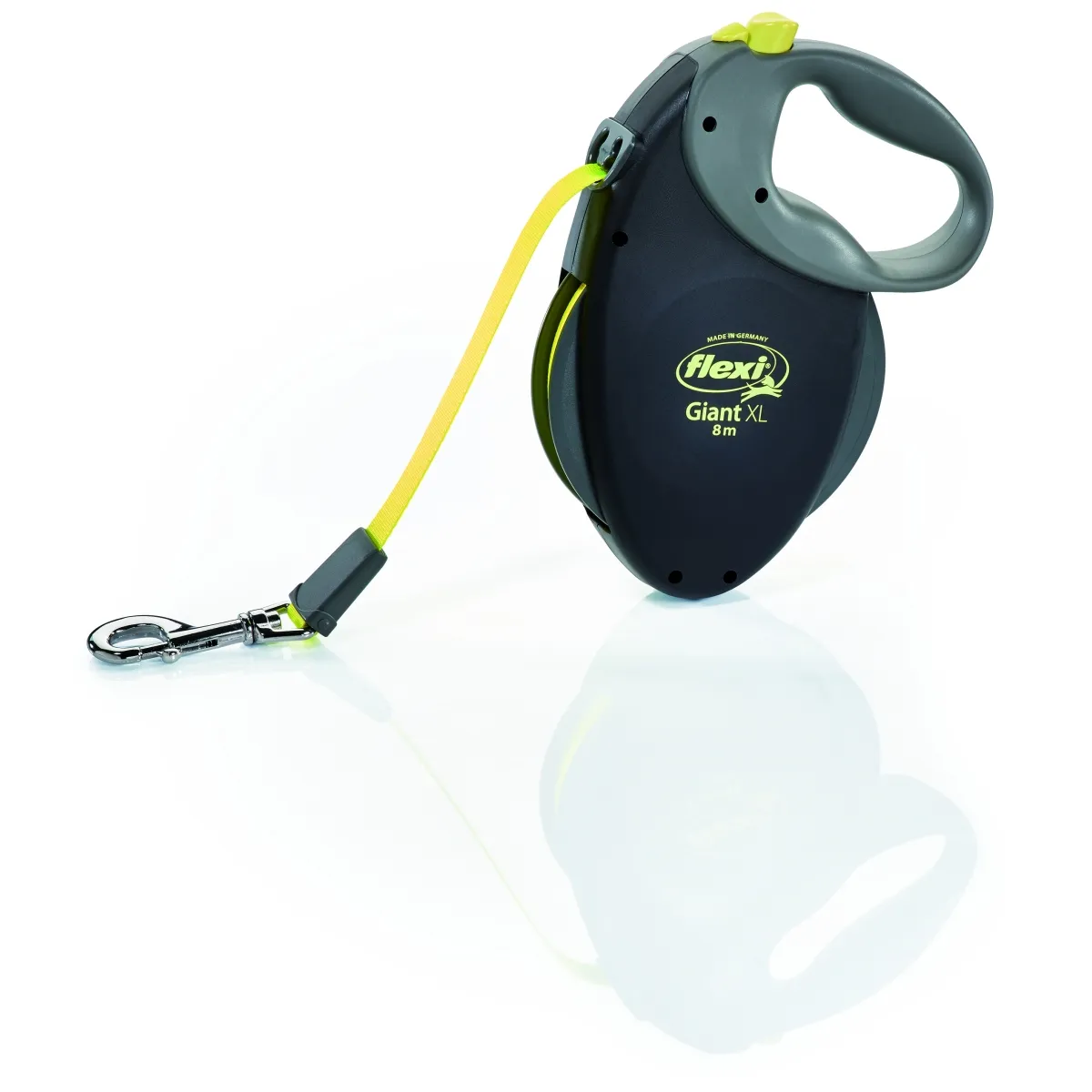 Flexi Classic Compact Giant, lintrihm XL/8 m, neoon - Tootepilt