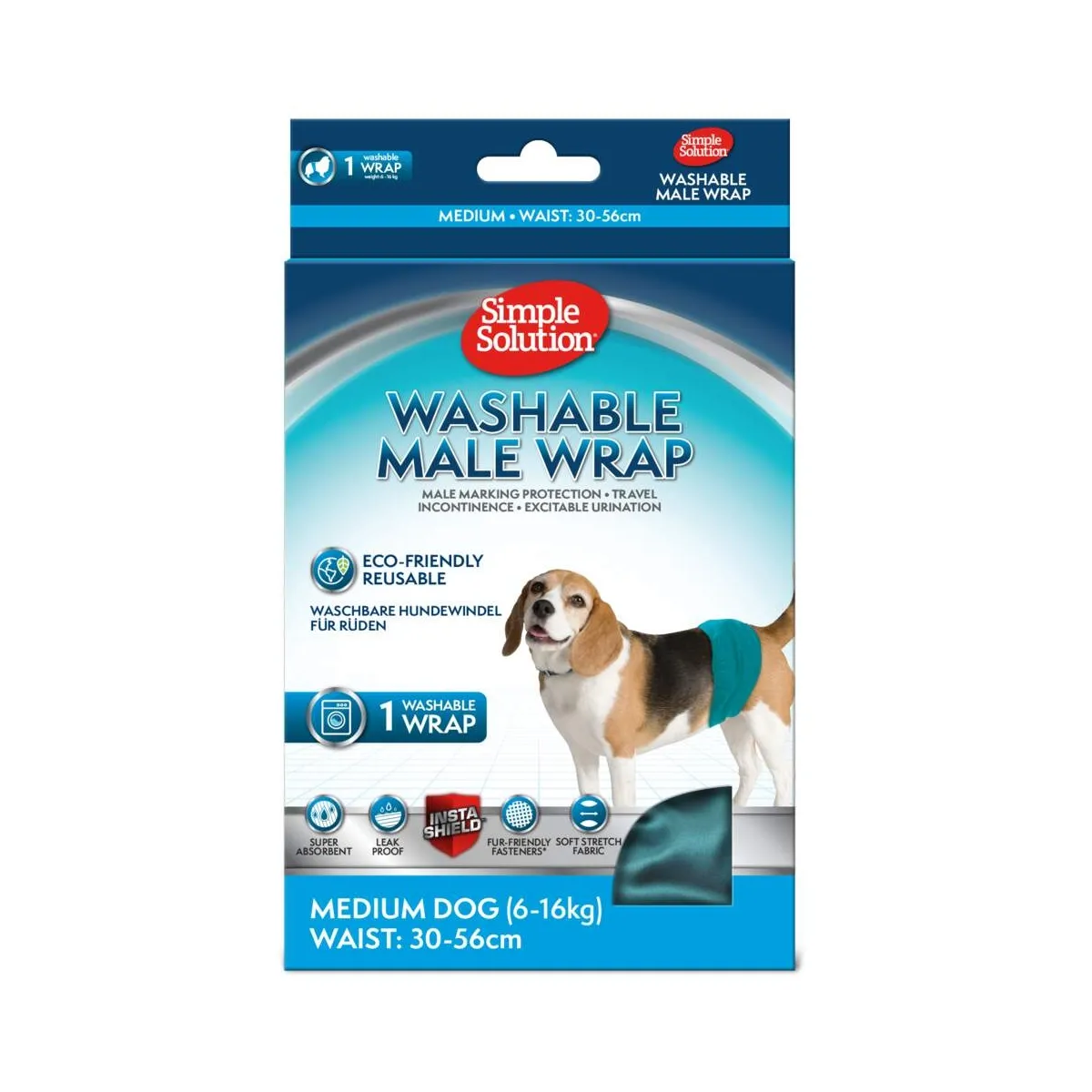 Simple Solution pestav mähe isasele koerale, M - Tootepilt