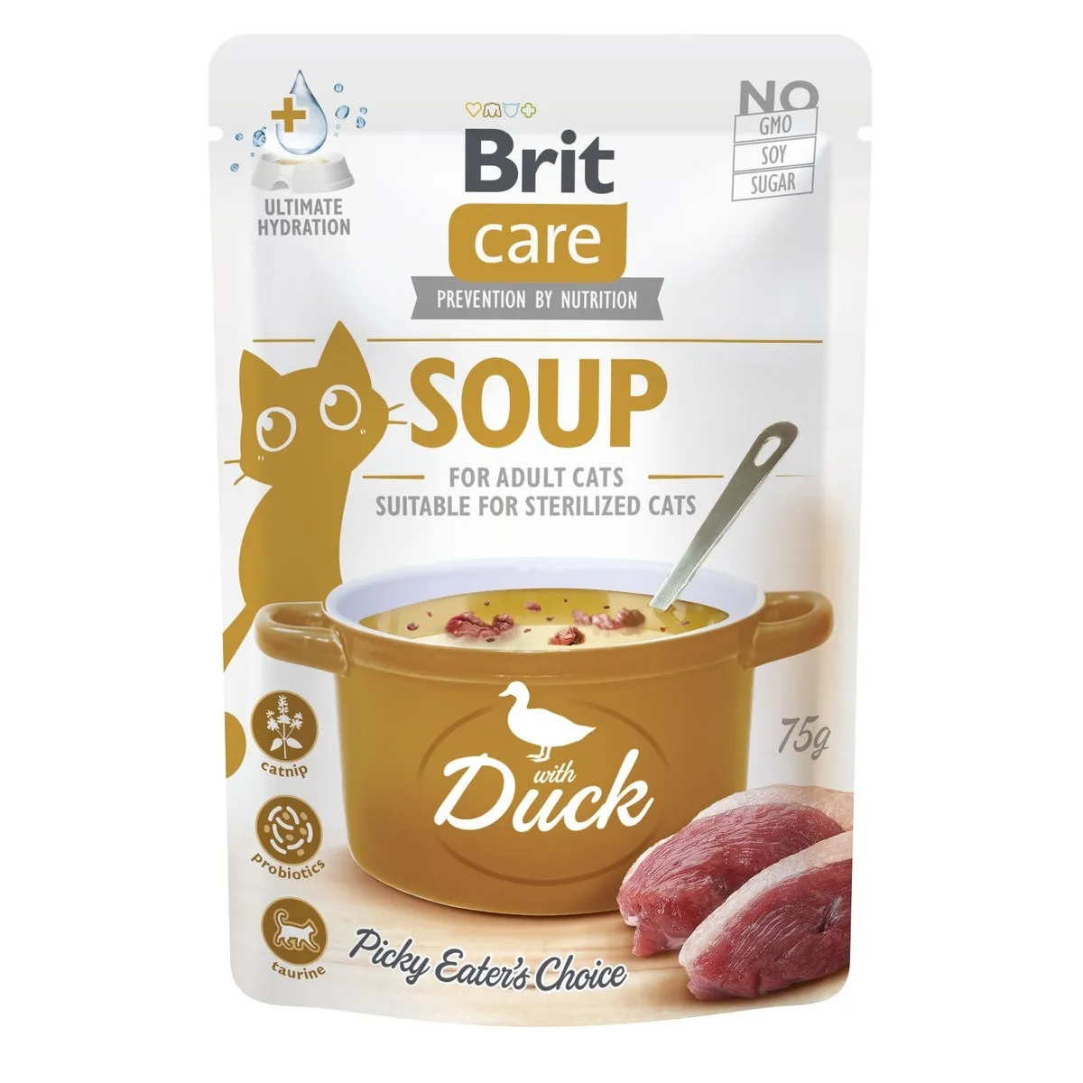 Brit Care supp kassile pardilihaga, 75 g - Tootepilt
