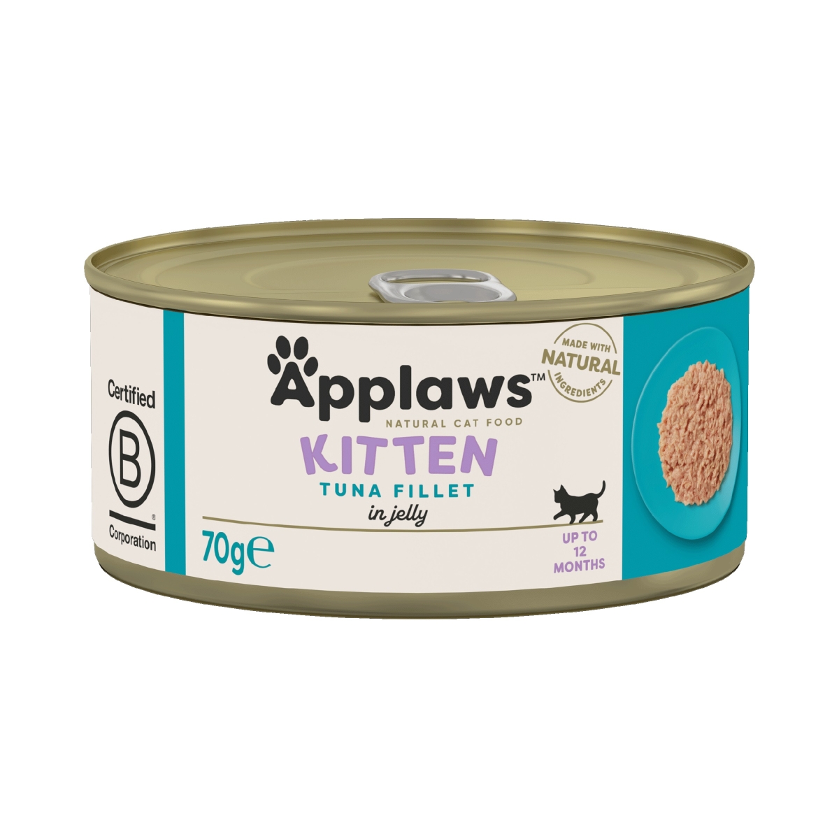 Applaws konserv kassipoegadele, tuunikalaga, 70 g