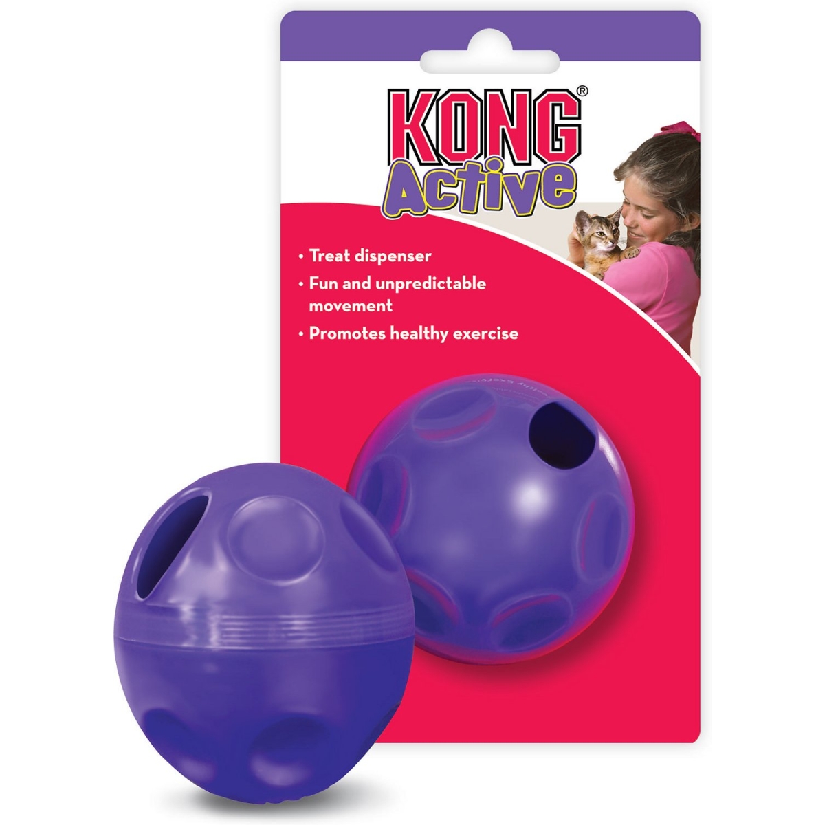 Kong Cat Treat Ball maiusepall kassidele