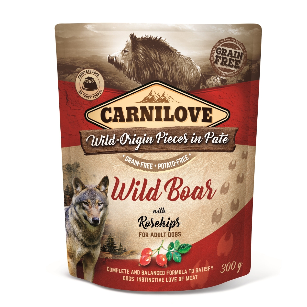 Carnilove koera konserv metssealiha ja kibuvitsamarjadega 300 g - Tootepilt 1