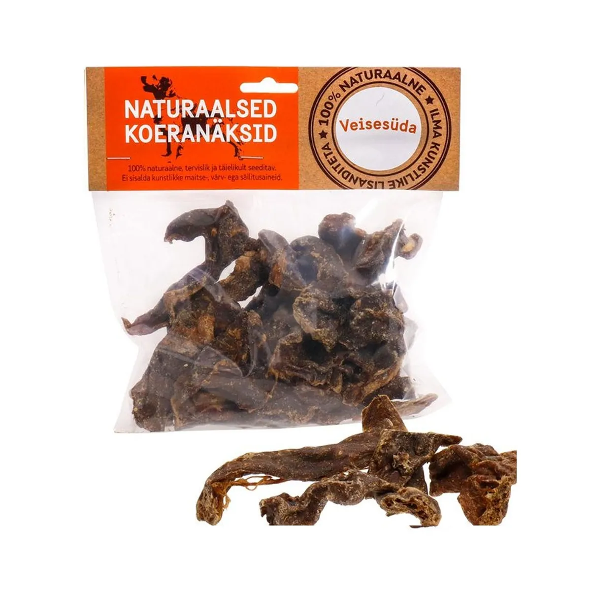 Naturaalne maius koertele, veise süda 200 g - Tootepilt