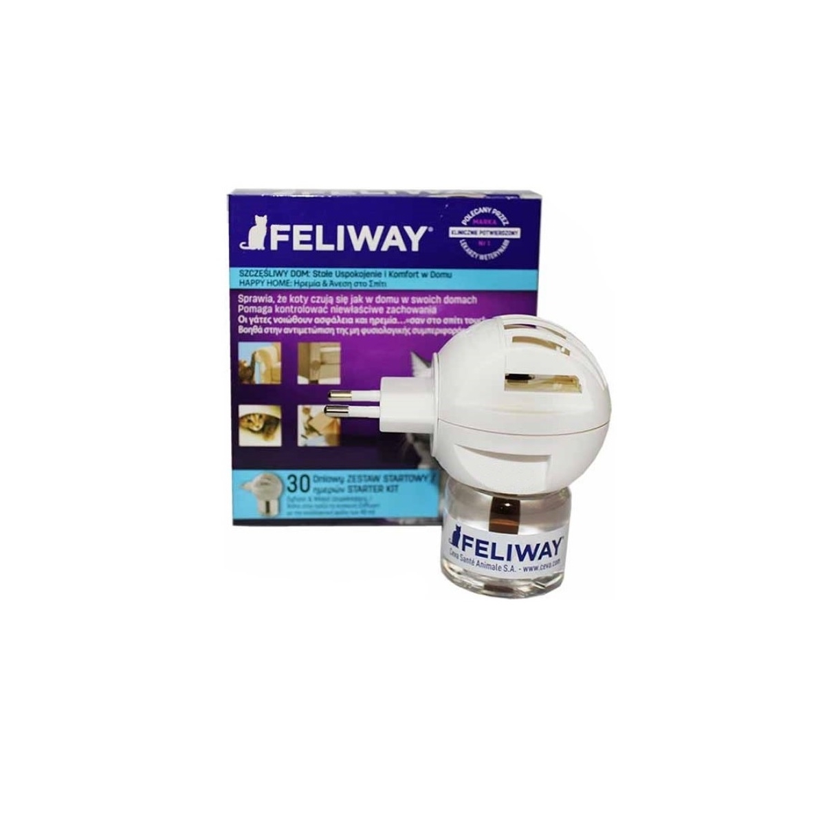Feliway kassi difuusor ja täitepudel, 48 ml