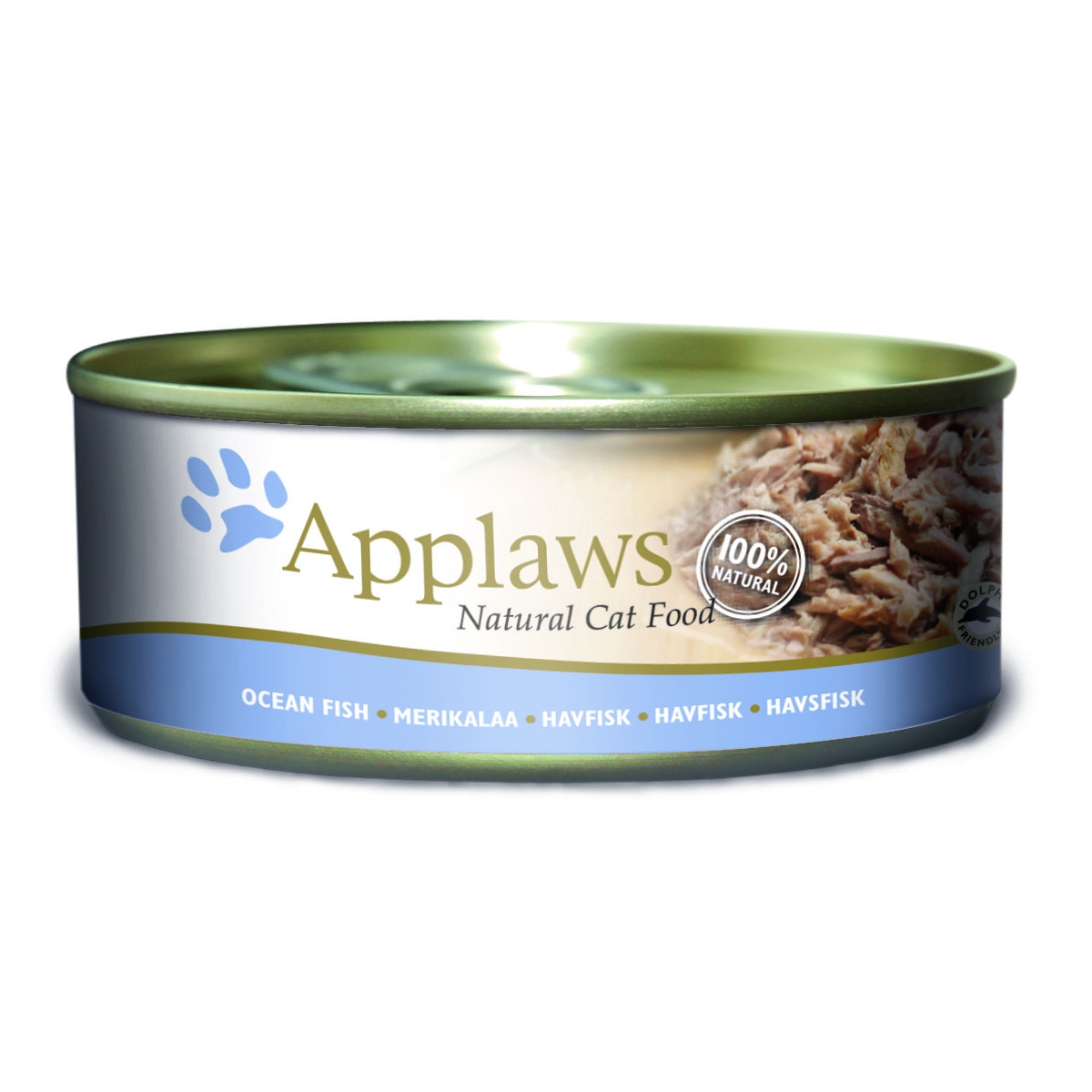 Applaws konserv kassidele, ookeanikalaga, 156 g