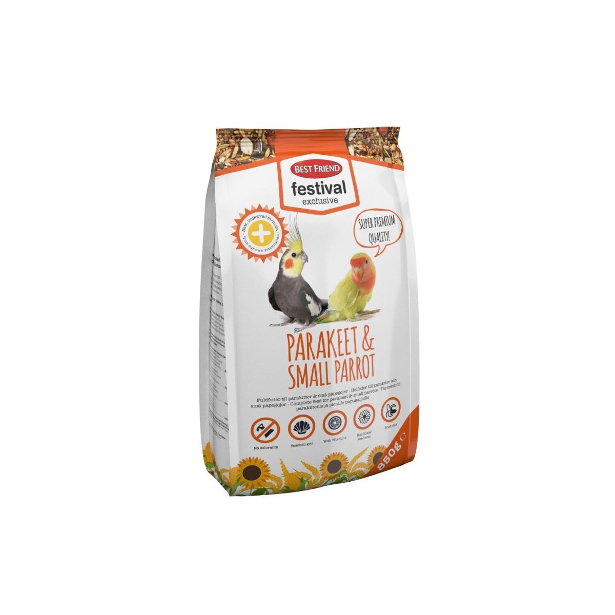 Best Friend Festival Exclusive papagoi täissööt 850 g