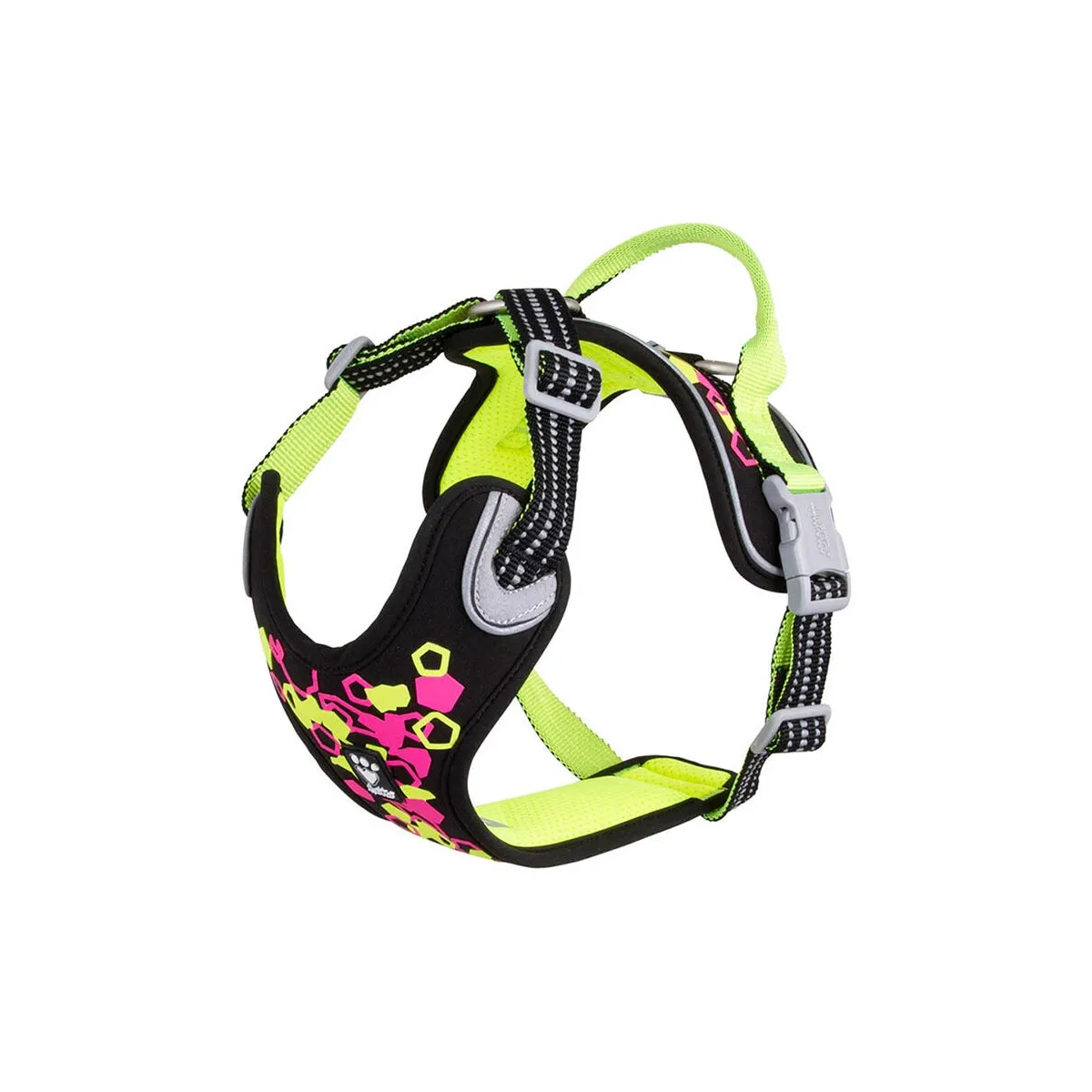 Hurtta Weekend Warrior II traksid 75-100 cm, neoon - Tootepilt