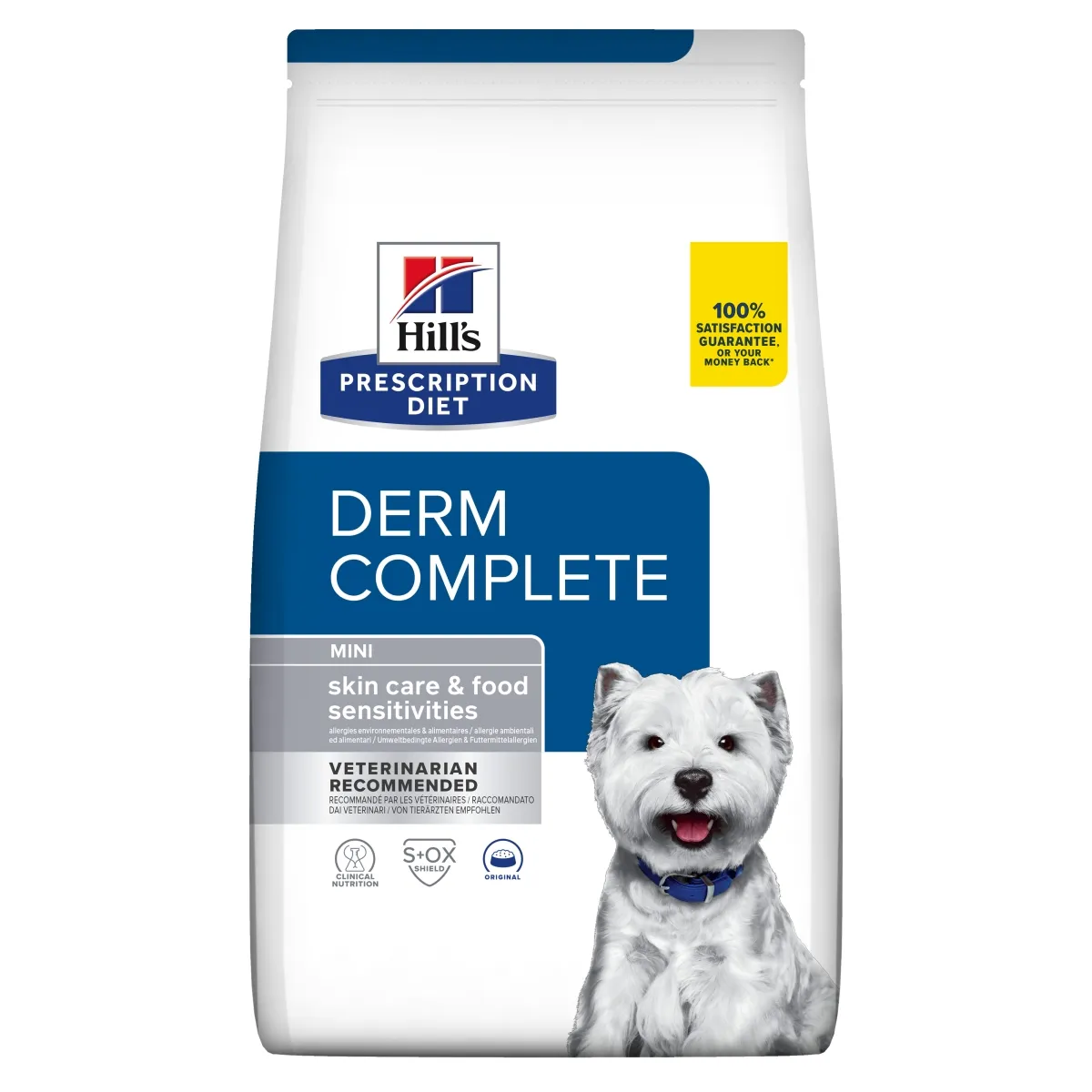 Hill's Prescription Diet Derm Complete Mini koeratoit 6 kg - Tootepilt