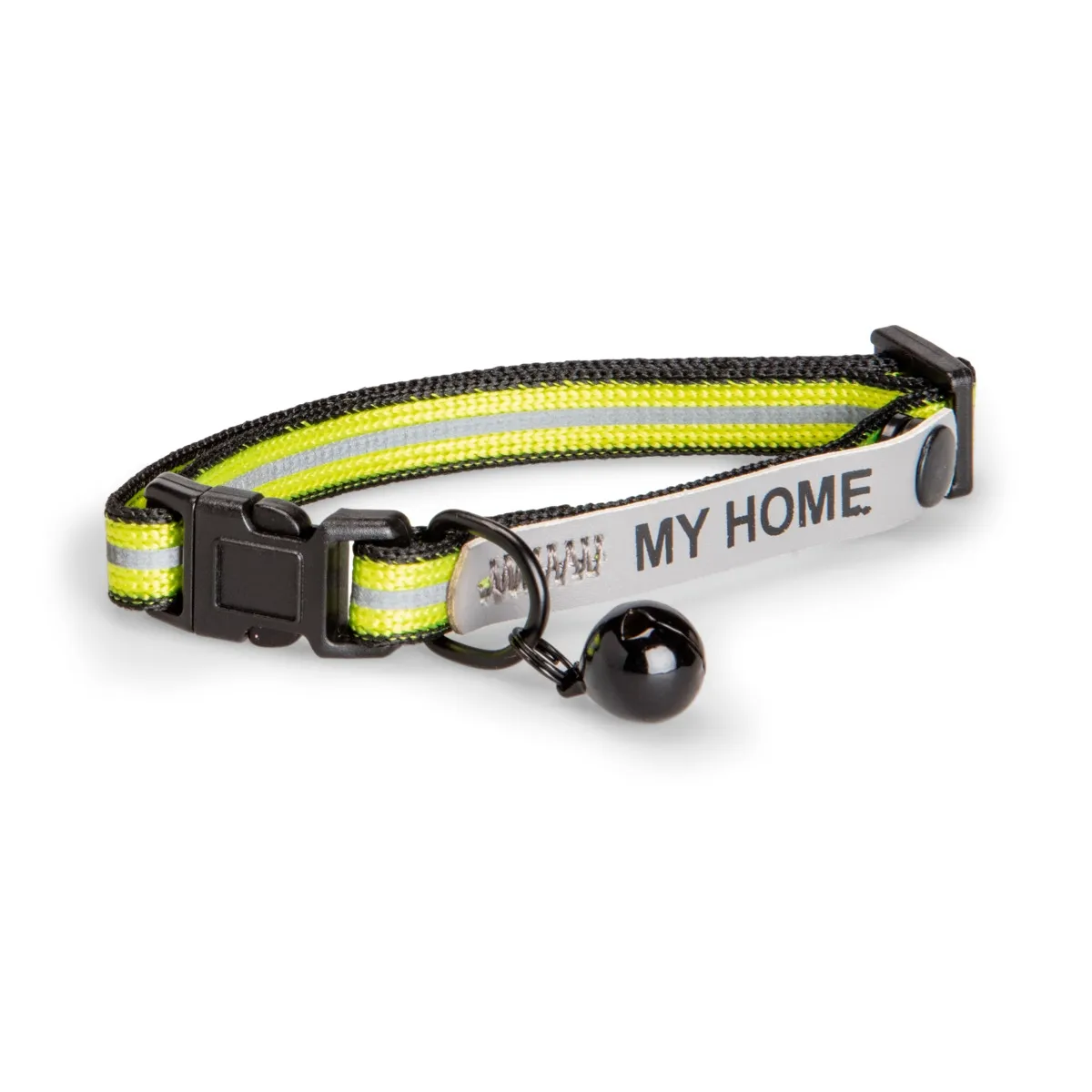 Basic kassi kaelarihm nimesildiga, kollane - Tootepilt