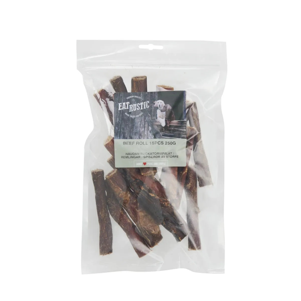 Eat Rustic koera maius, veisesöögitoru, 15 tk - Tootepilt