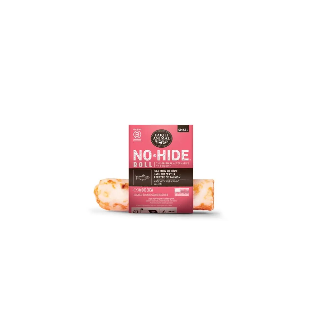 No-Hide närimispulk koerale, lõhe, S - Tootepilt