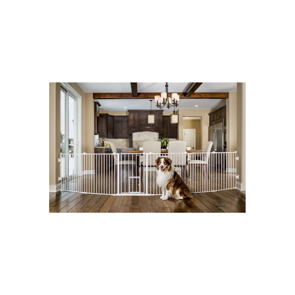 Carlson Supergate 2in1 koera turvapiire/aedik, 71 x 366 cm - Tootepilt