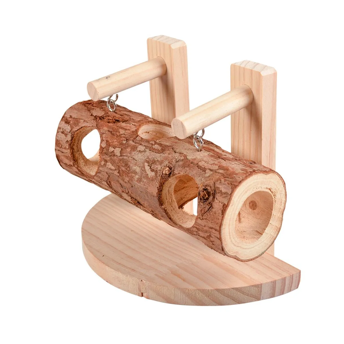 Duvoplus Hide'n'Seek puidust tunnel, 21x11,5x16cm - Tootepilt 1