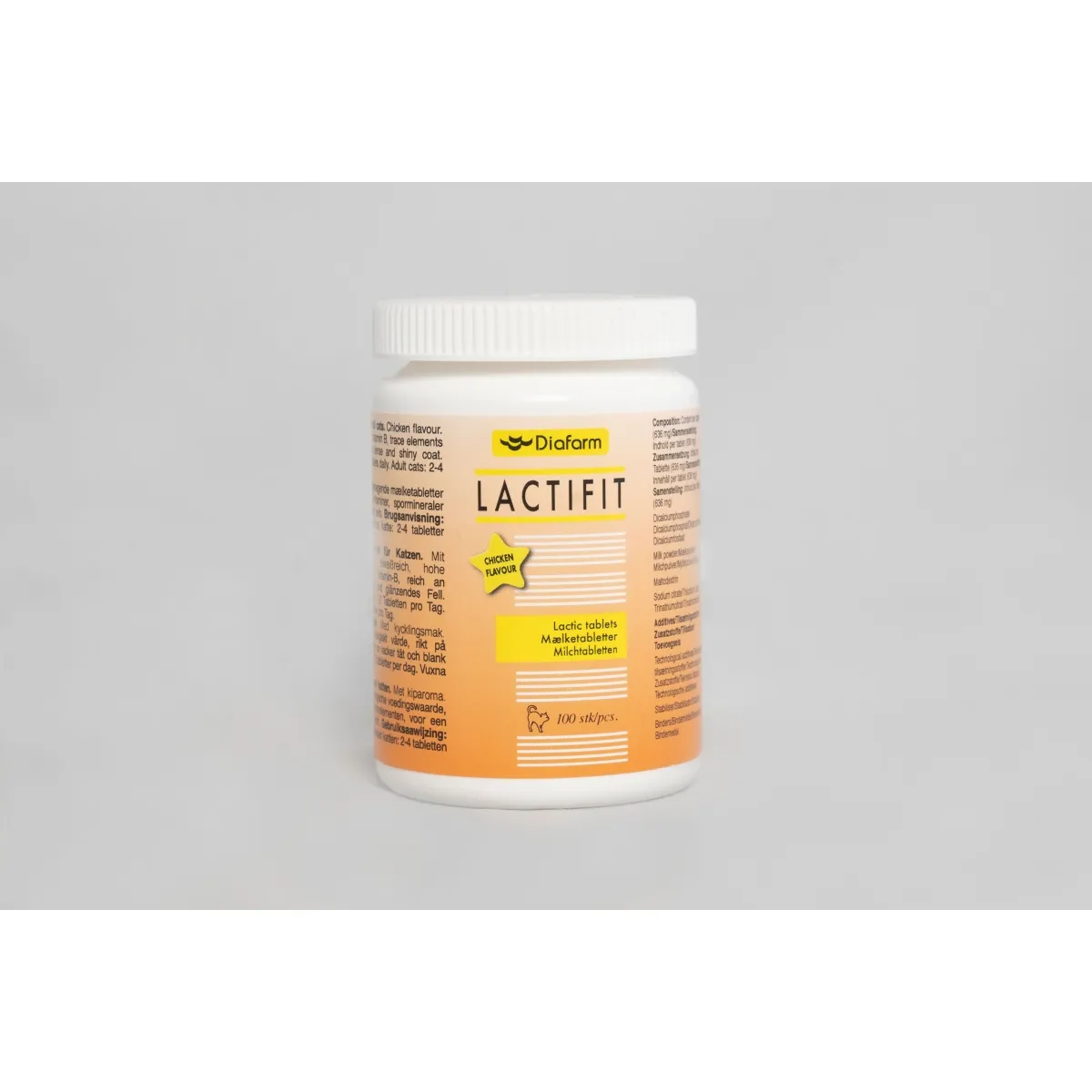 Diafarm Lactifit toidulisand kassidele N100 - Tootepilt
