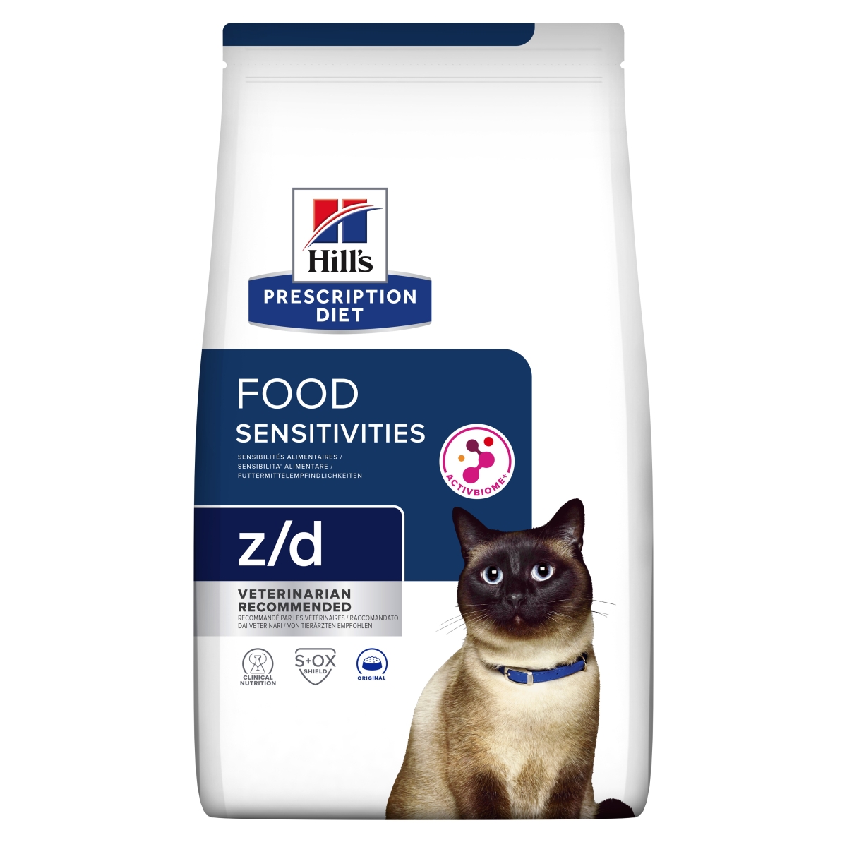 Hill's Prescription Diet z/d täissööt kassile 3 kg - Tootepilt