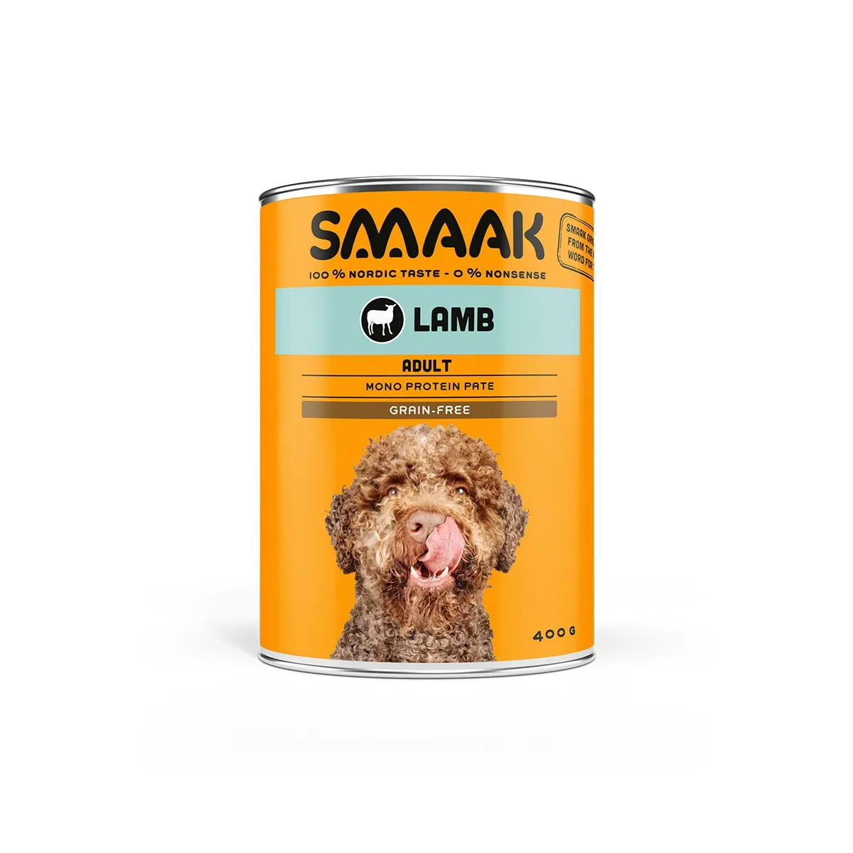 SMAAK koerakonserv, lammas, 400 g - Tootepilt