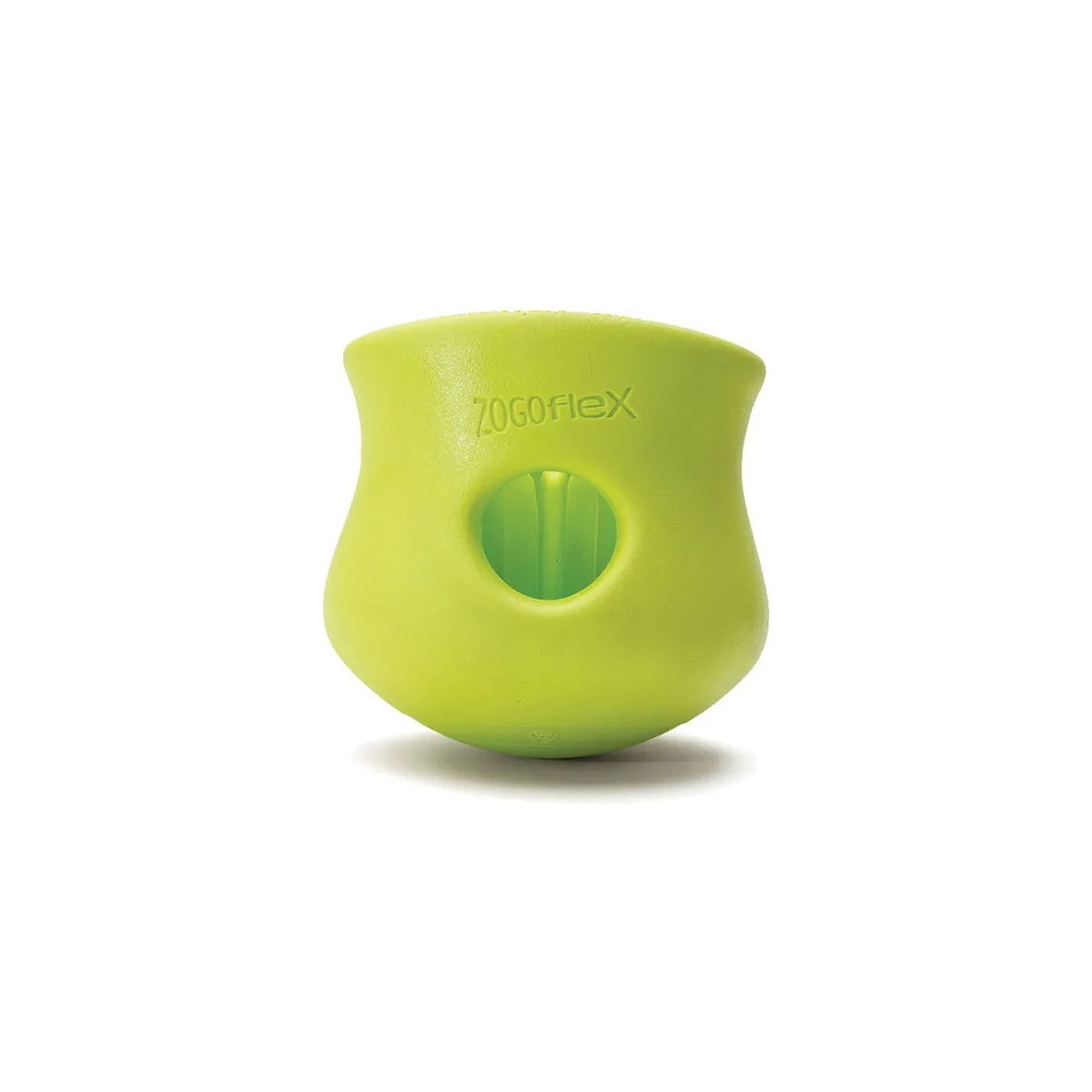 West Paw Toppl kummist mänguasi koertele L, 9 cm, roheline - Tootepilt 1