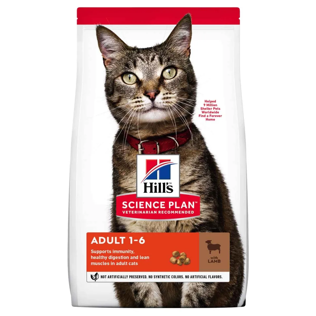 Hill's Science Plan Optimal Care kassitoit lambalihaga 1,5kg - Tootepilt