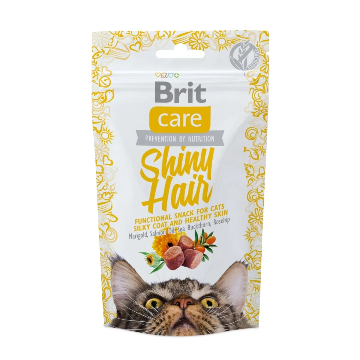 Brit Care Shiny Hair kassi maius, 50 g - Tootepilt
