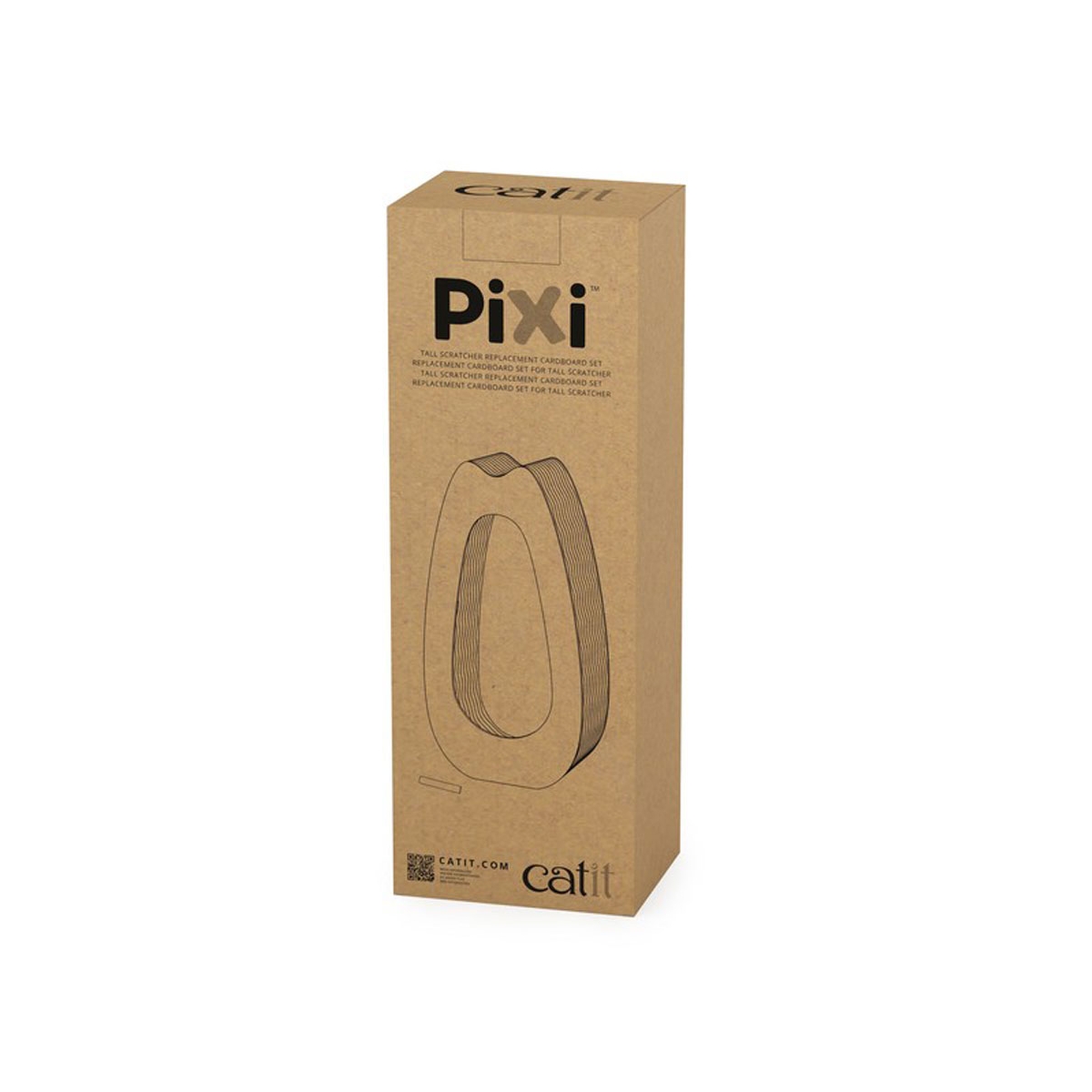 Catit Pixi kraapimispuu Tall vahetatav osa 57,7 x 19,7 x 15,5 cm - Tootepilt
