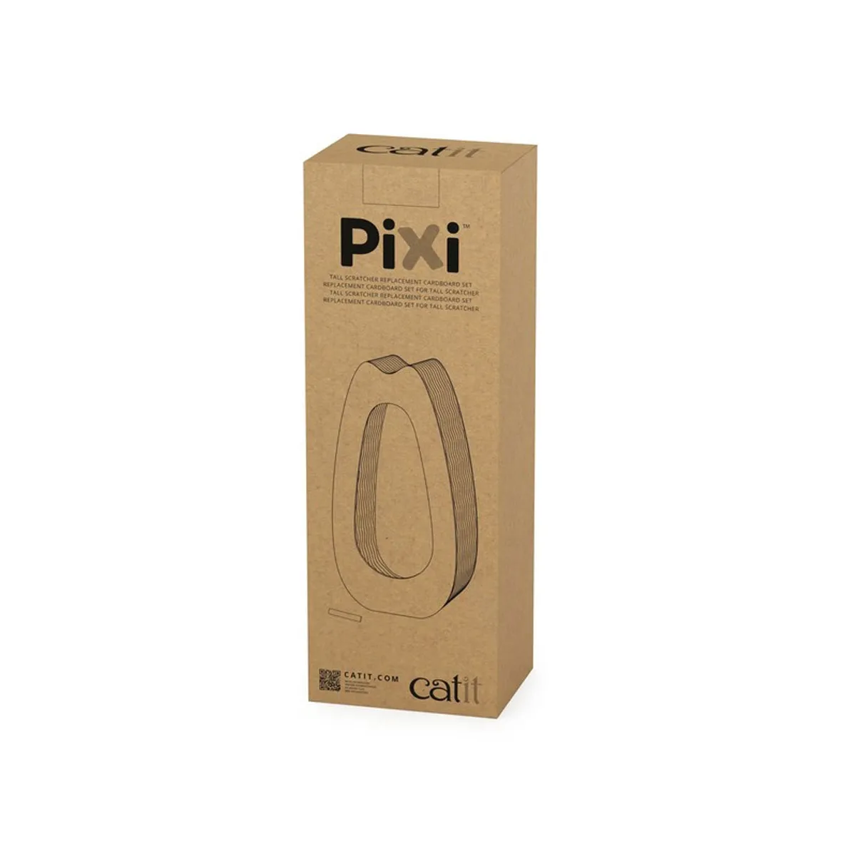 Catit Pixi kraapimispuu Tall vahetatav osa 57,7 x 19,7 x 15,5 cm - Tootepilt