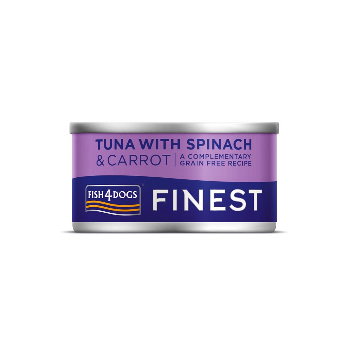 Fish4Dogs konserv koertele tuunikala, porgandi ja spinatiga 85 g - Tootepilt 1
