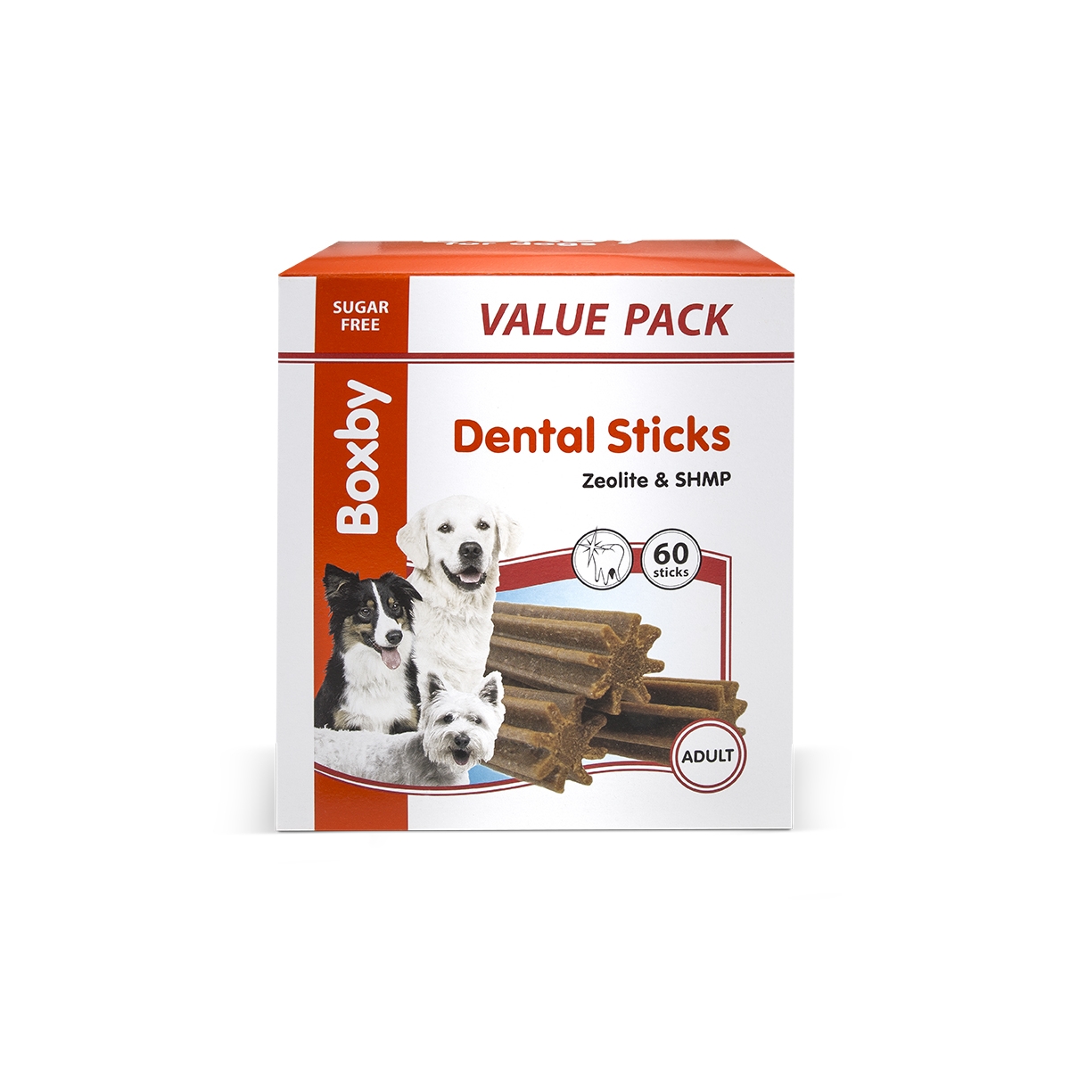 Boxby maius koerale Dental Sticks 1200g 10XN6