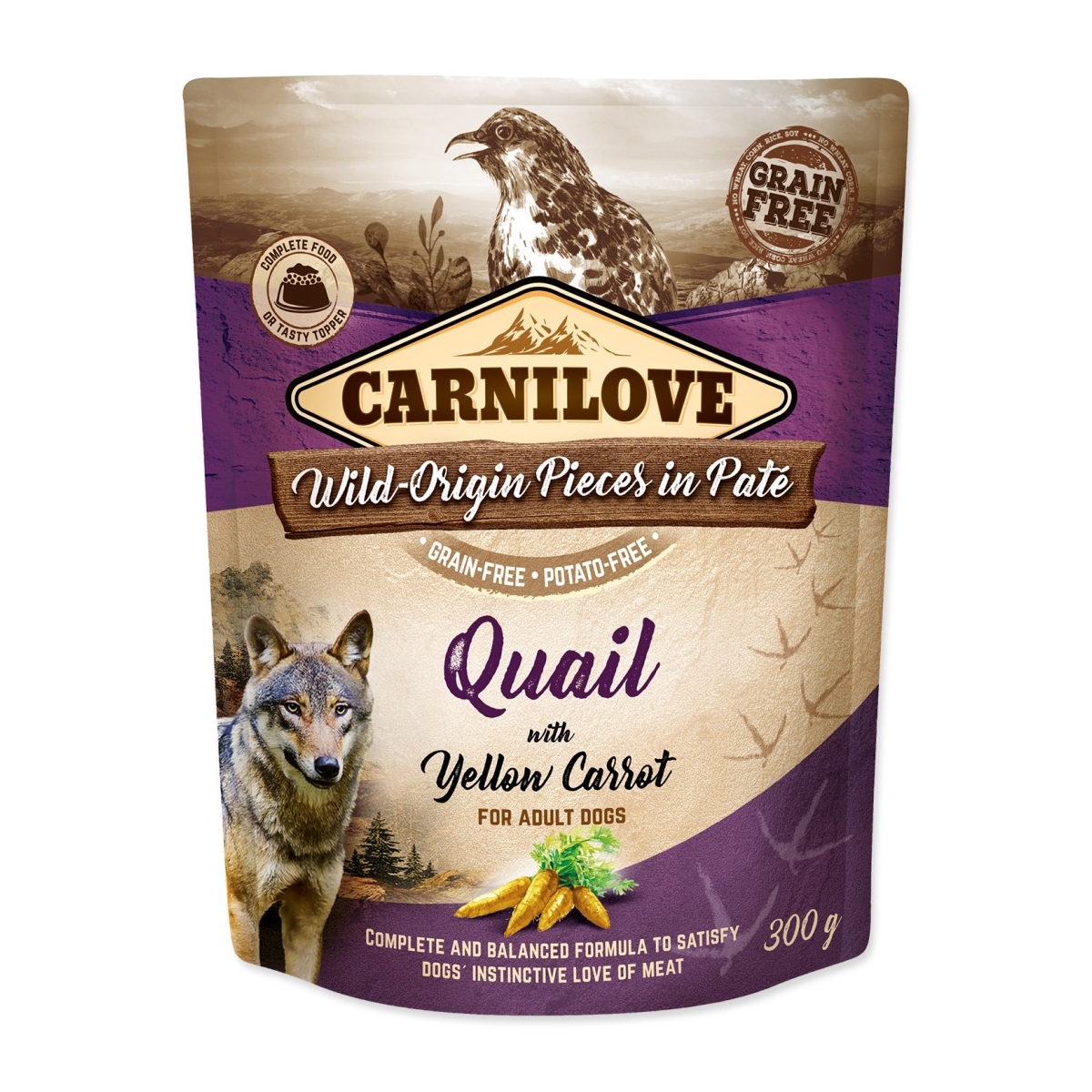 Carnilove konserv koerale, vutiliha kollaste porganditega 300 g - Tootepilt 1