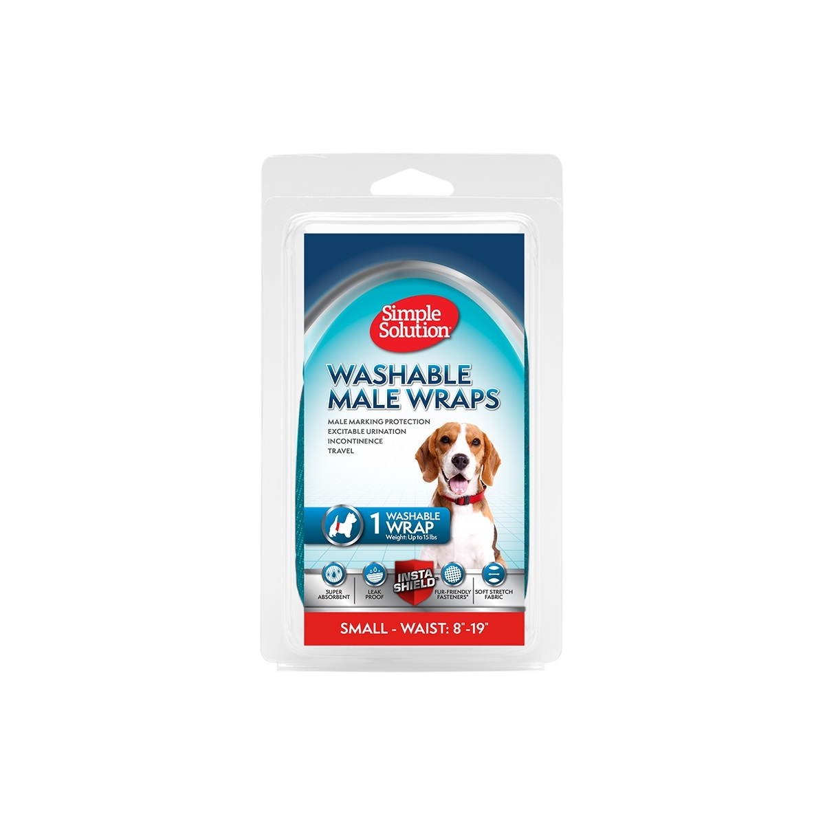 Simple Solution pestav mähe, isasele koerale S suurus, 1 tk