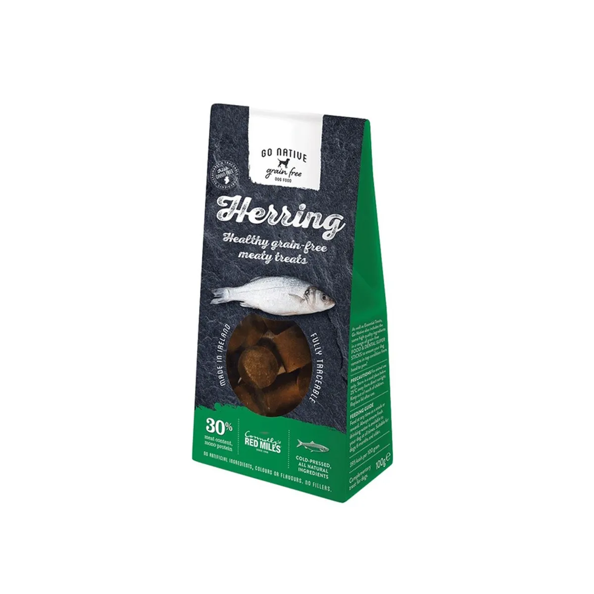 Go Native maius koertele, heeringaga, 100g - Tootepilt