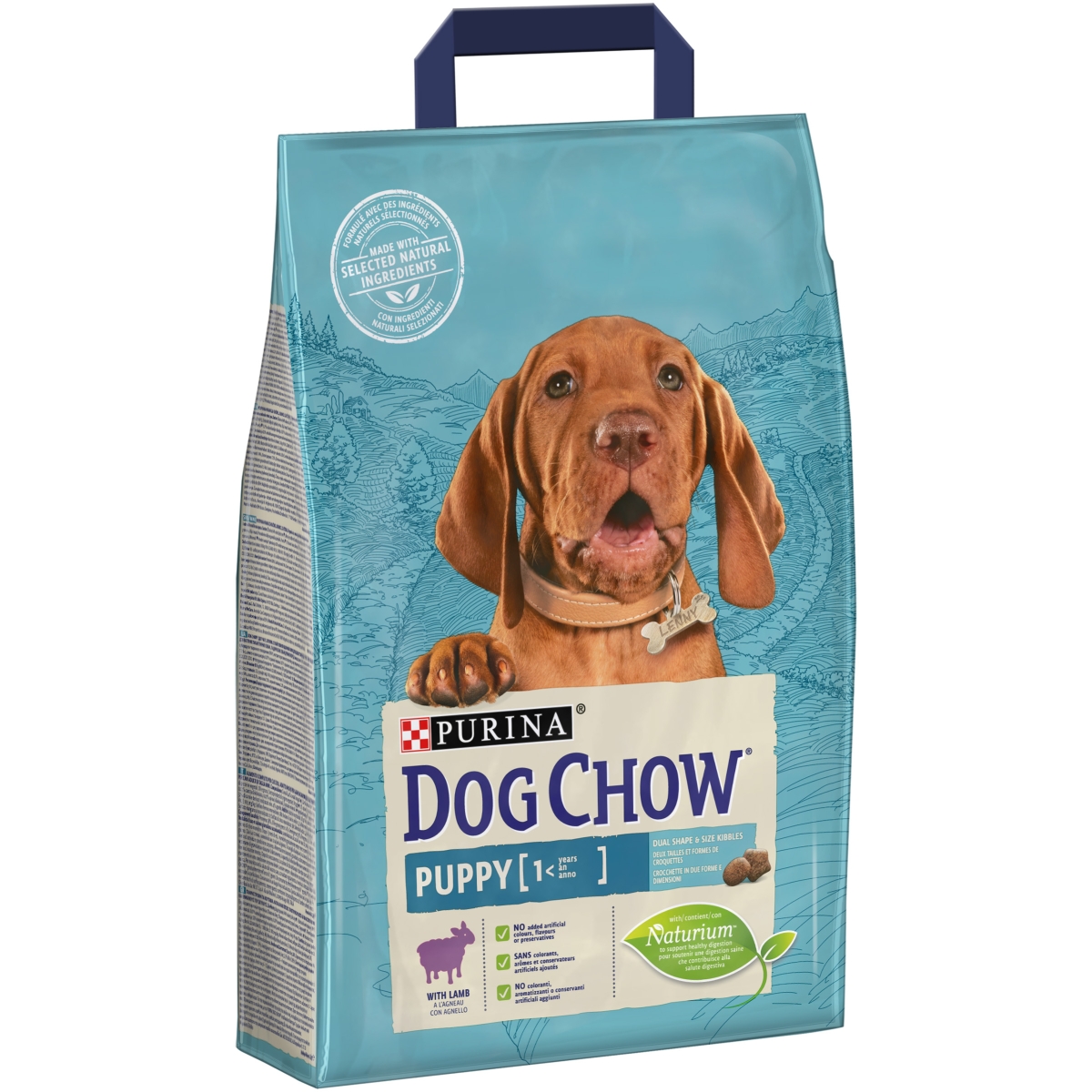 Dog Chow koeratoit kutsikale, lambaga 2,5 kg