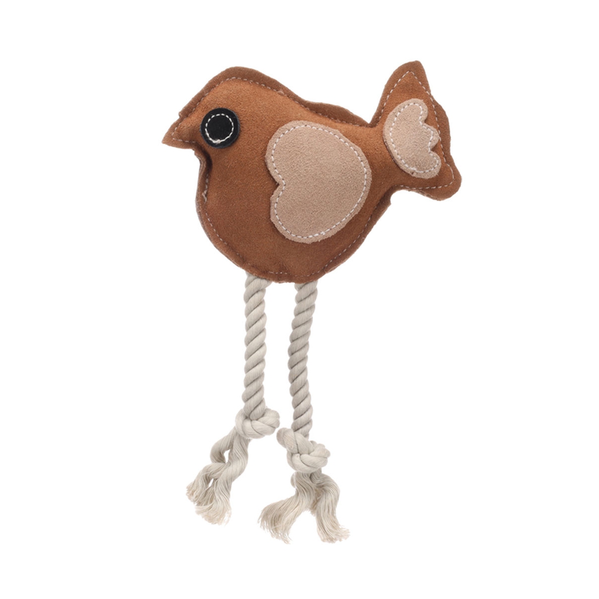 Flamingo koera mänguasi Swa lind köiega 26 cm, pruun - Tootepilt