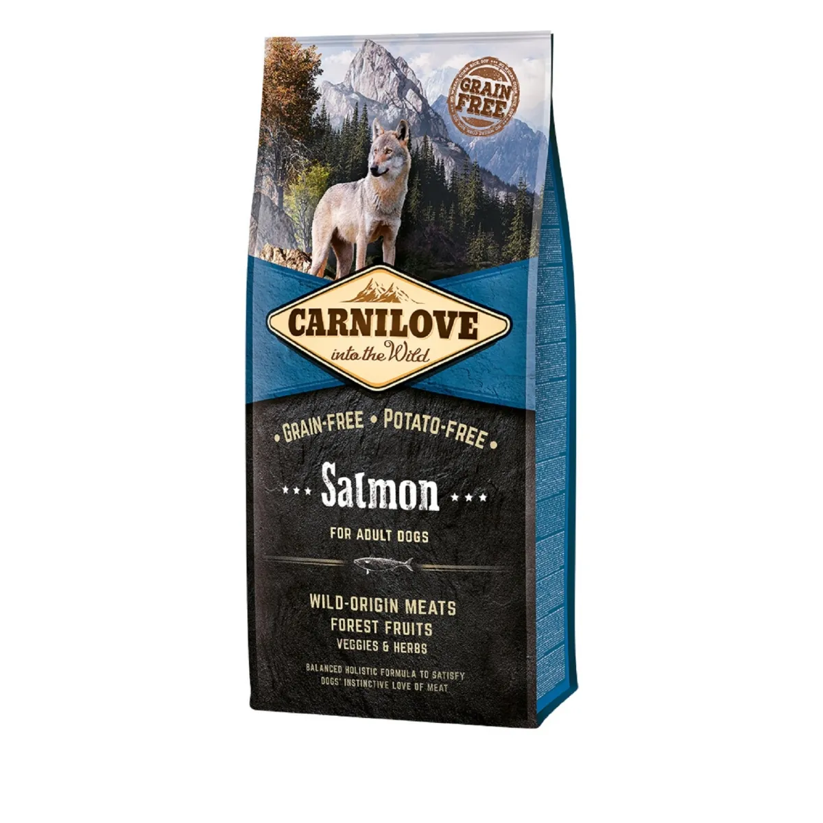 Carnilove koera kuivtoit, lõhe, 12 kg - Tootepilt