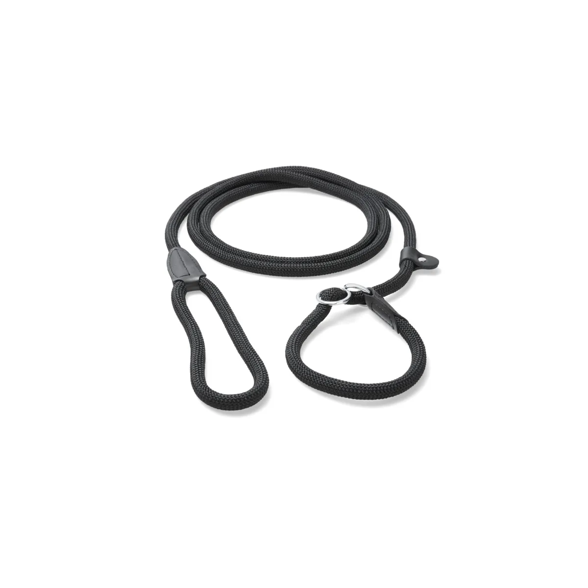 Basic koera jalutusrihm, 1,5 x 250 cm, must - Tootepilt