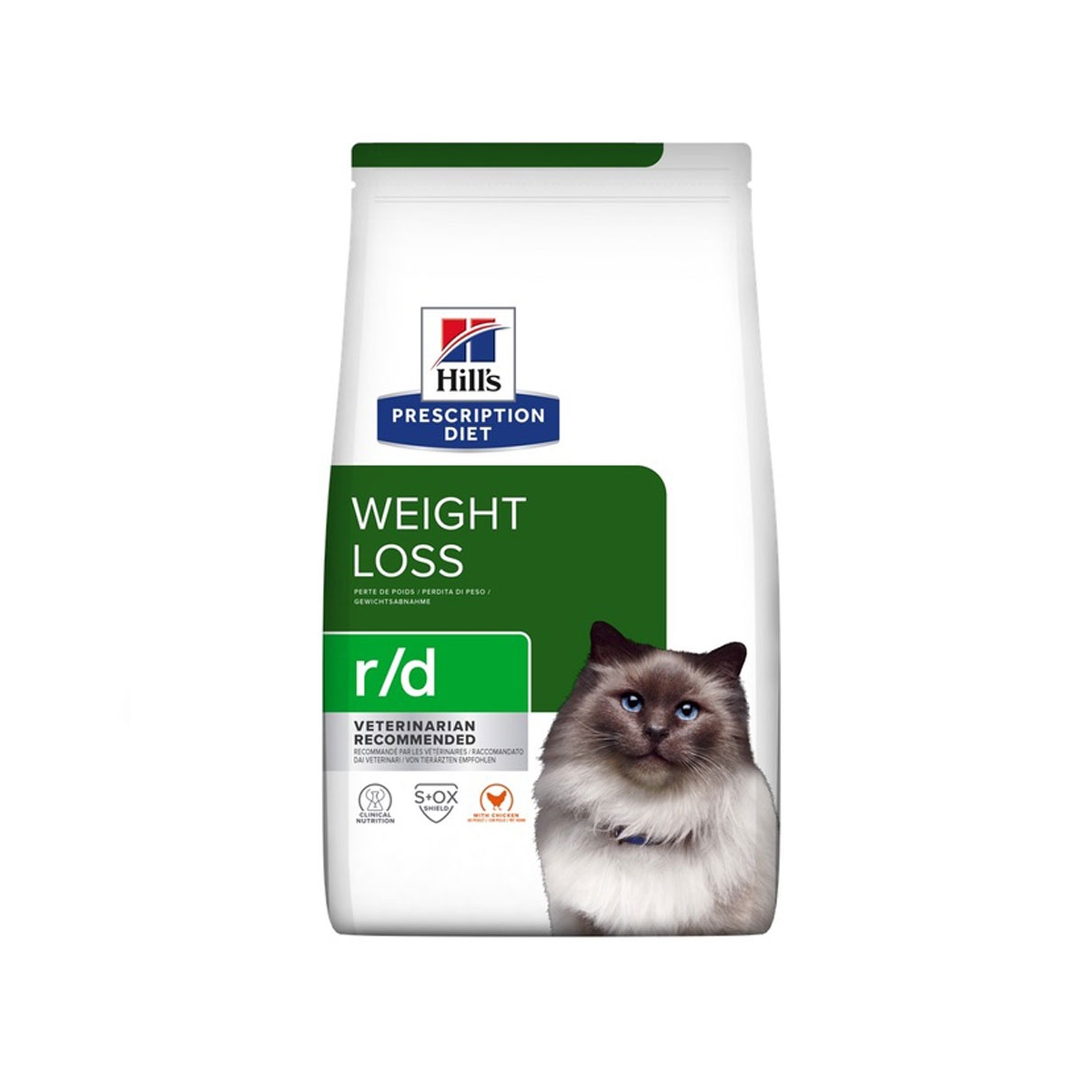 Hill's Prescription Diet r/d kassitoit kanaga 3kg - Tootepilt