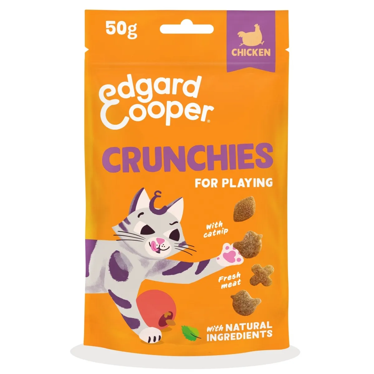 Edgard Cooper Crunchies kassi maius, kana, 50 g - Tootepilt