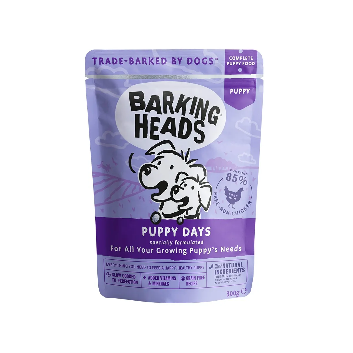 Barking Heads Puppy Days einekotike kutsikatele 300 g