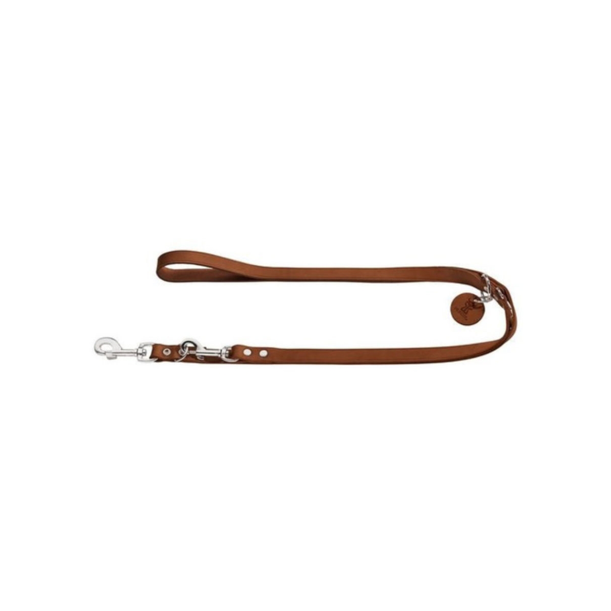 Hunter nahast T-jalutusrihm 20mm/200cm, pruun - Tootepilt