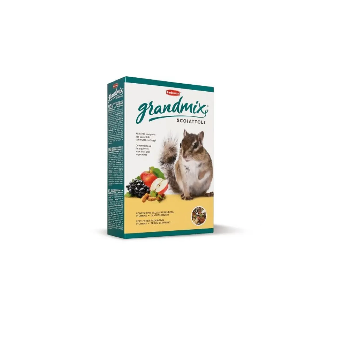 Padovan Grandmix Scoiattoli täistoit oravatele 750 g - Tootepilt