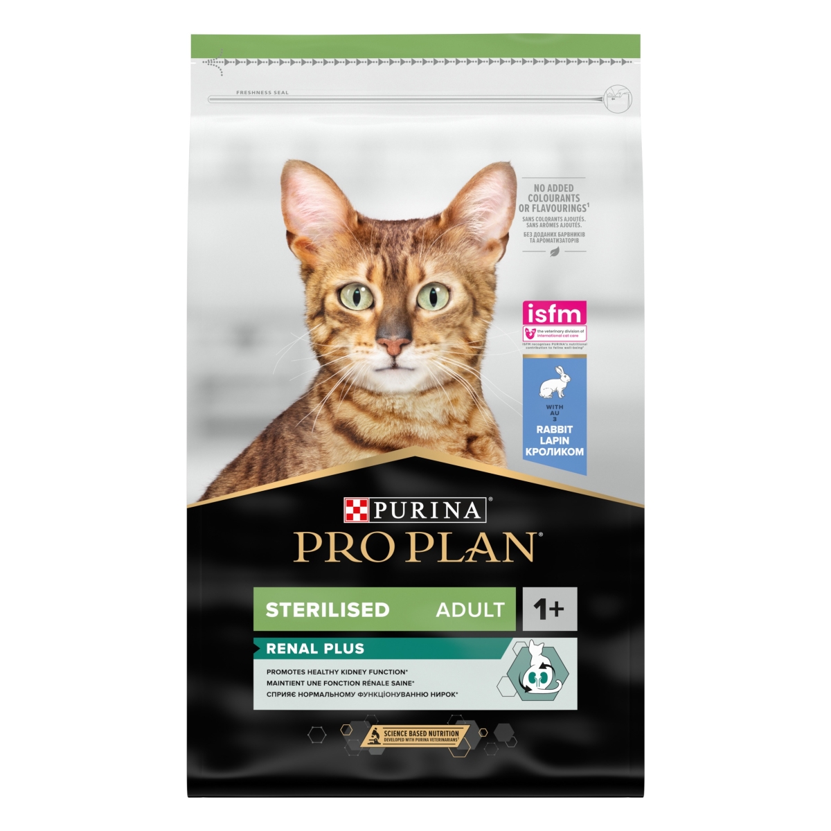 Purina Pro Plan kassitoit Sterilised Renal küülik, 10 kg - Tootepilt