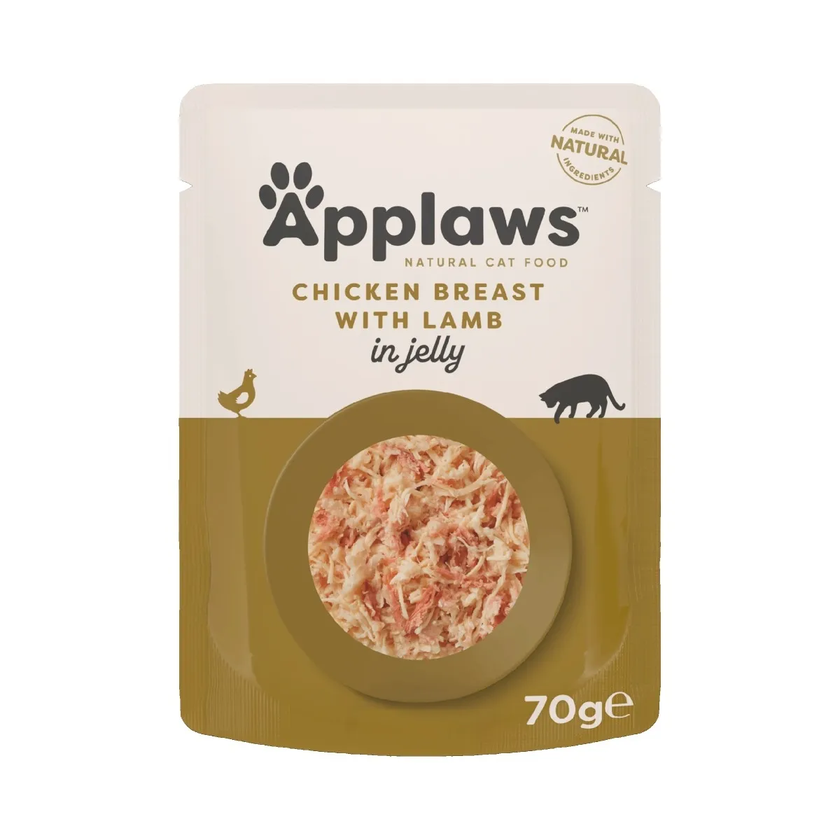 Applaws kassi einekotike, kana/lammas želees, 70 g - Tootepilt