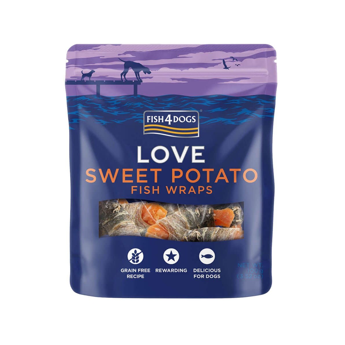Fish4Dogs maius koertele maguskartuliga 100 g - Tootepilt