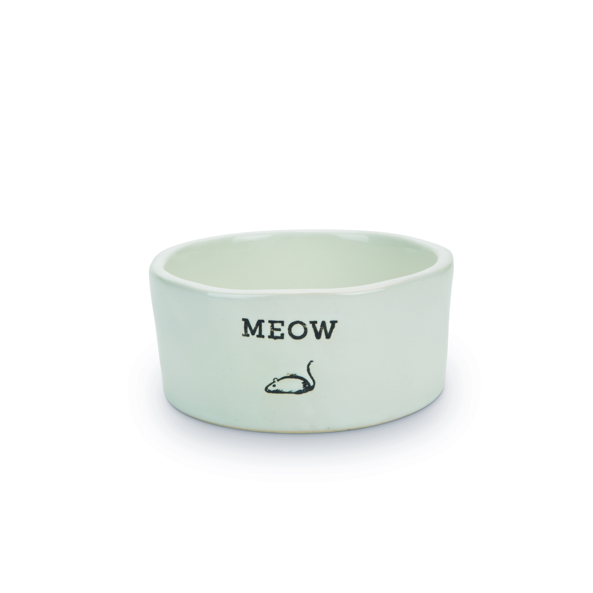 Beeztees kassi kauss meow keraamiline 11,5x4cm valge - Tootepilt