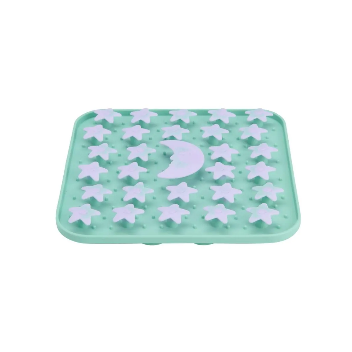 Little & Bigger nuuskimismatt 3D Moonman, 25 cm, türkiis - Tootepilt