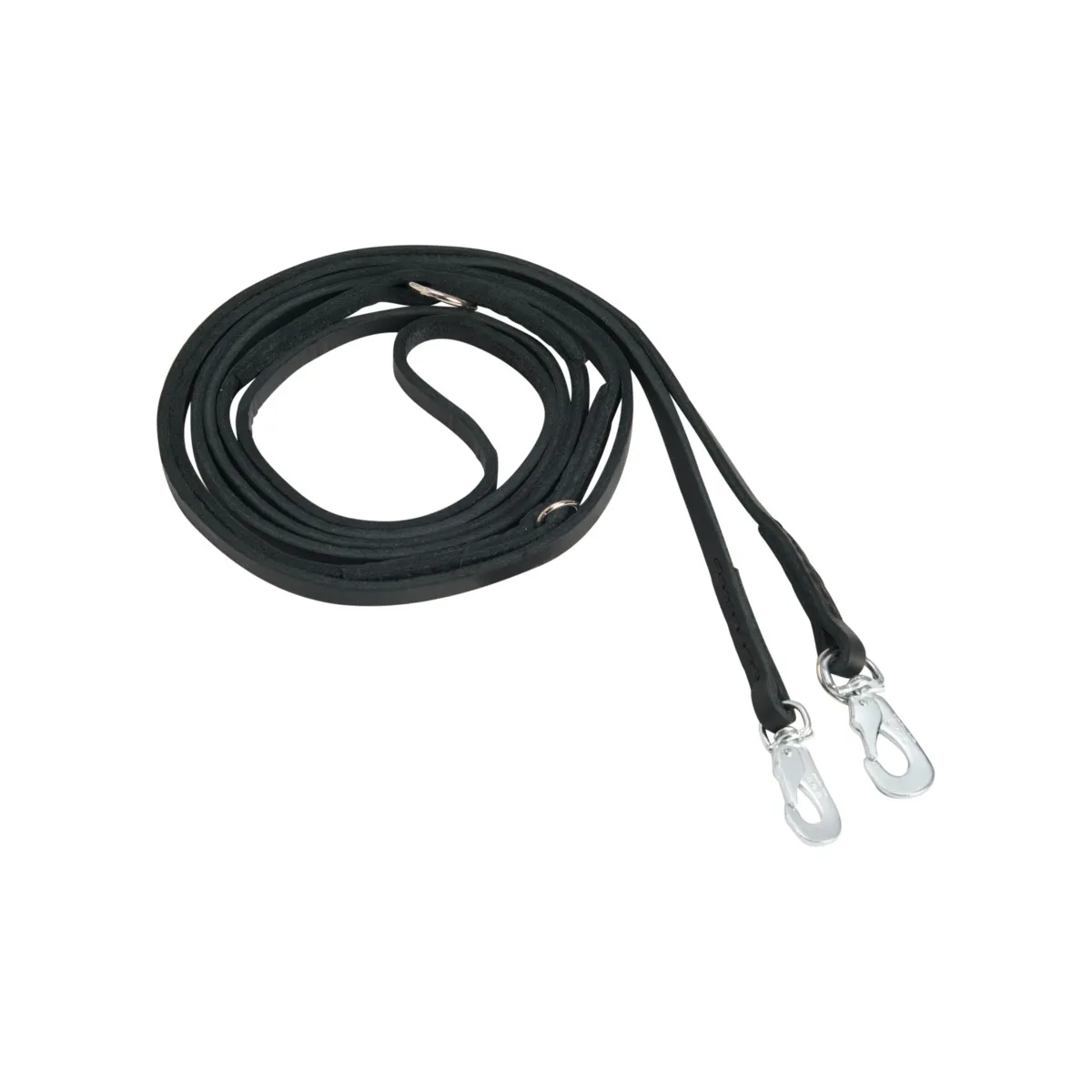 Feel nahast multifunktsionaalne jalutusrihm Seam, 8 mm x 300 cm, must - Tootepilt