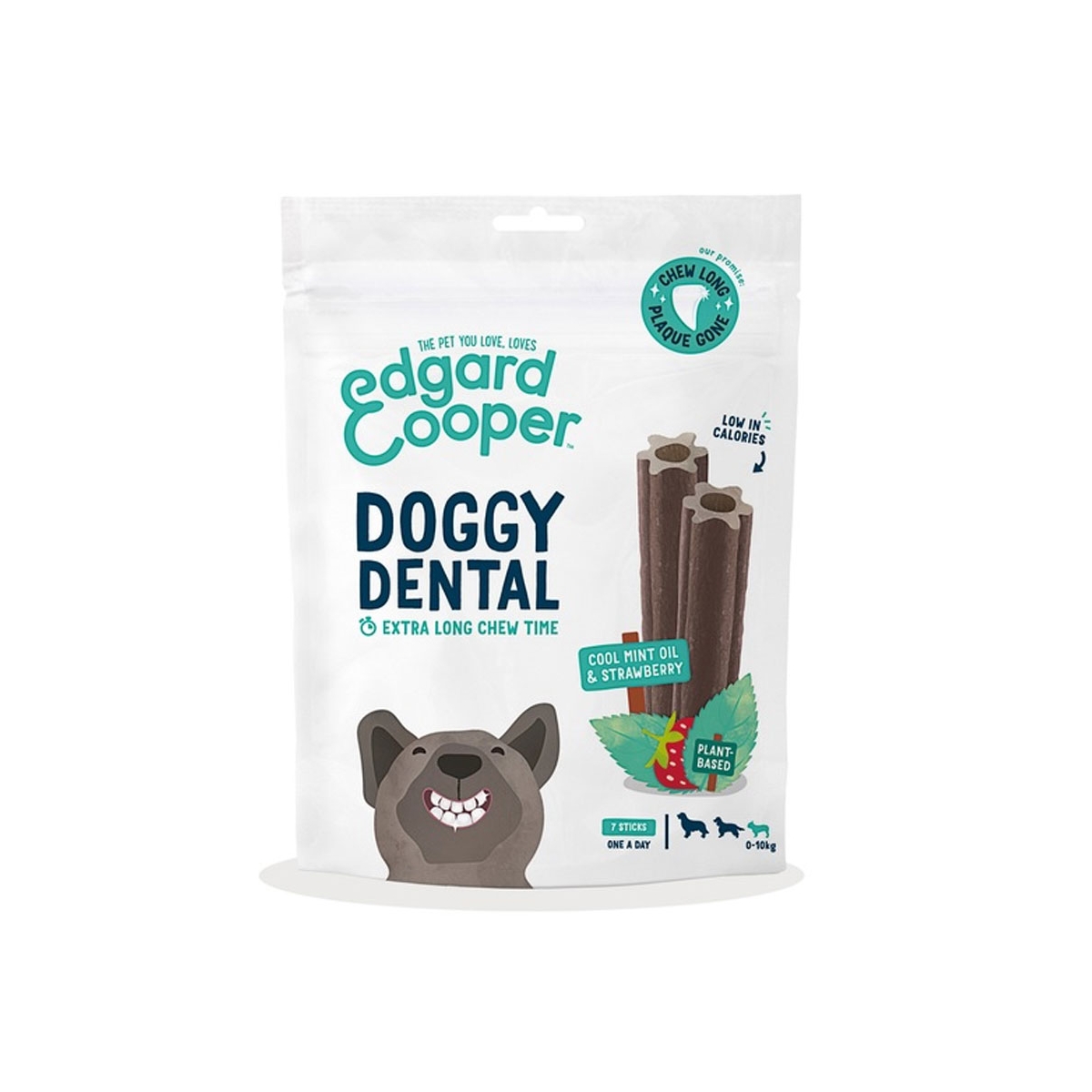 Edgard Cooper Dental maius, maasika ja piparmündiga S 105 g - Tootepilt