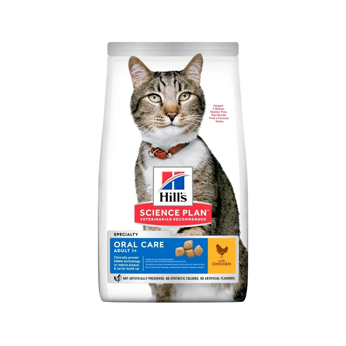 Hill's Science Plan Oral Care kassitoit kanalihaga 7kg - Tootepilt