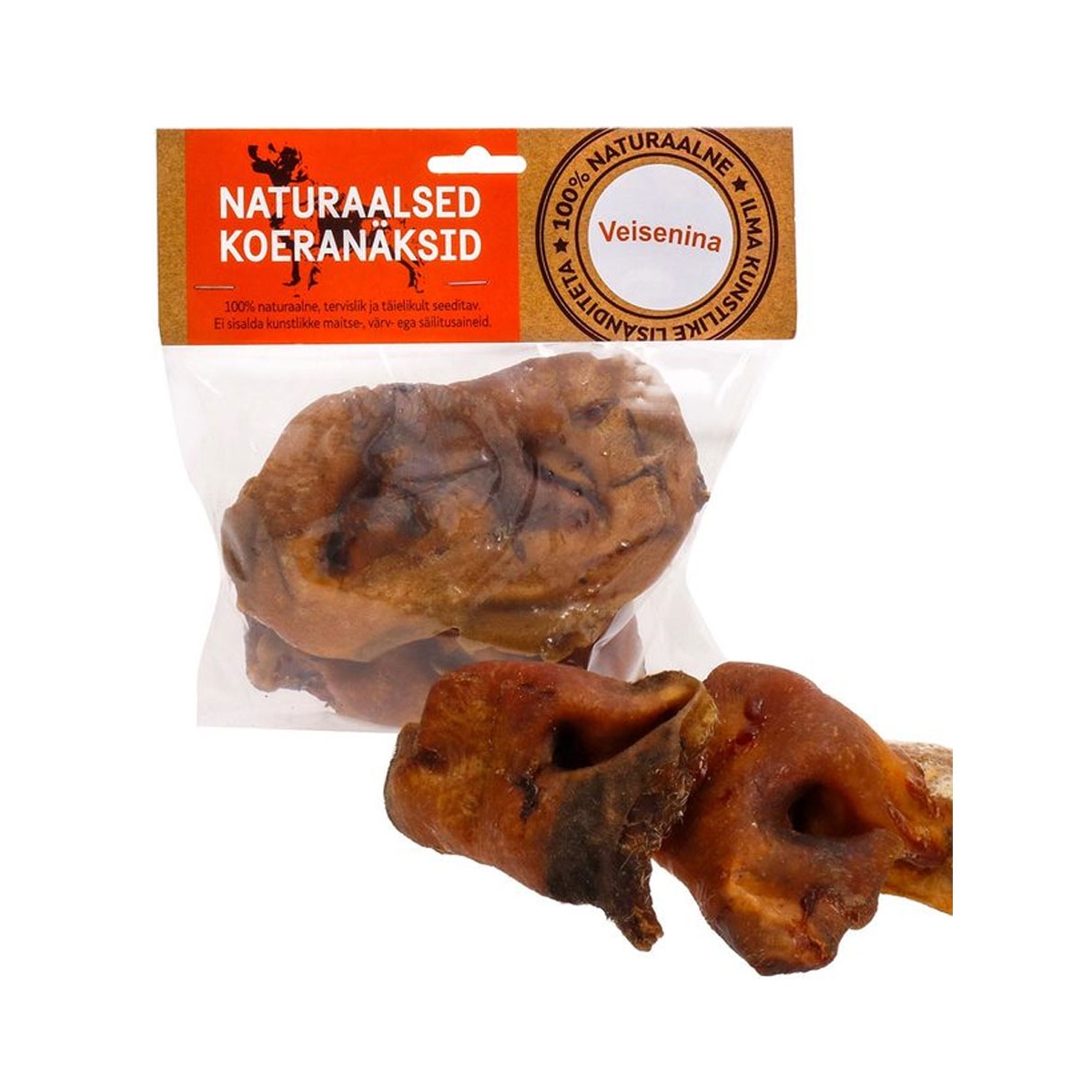 Naturaalne maius koertele, veise nina 500 g - Tootepilt
