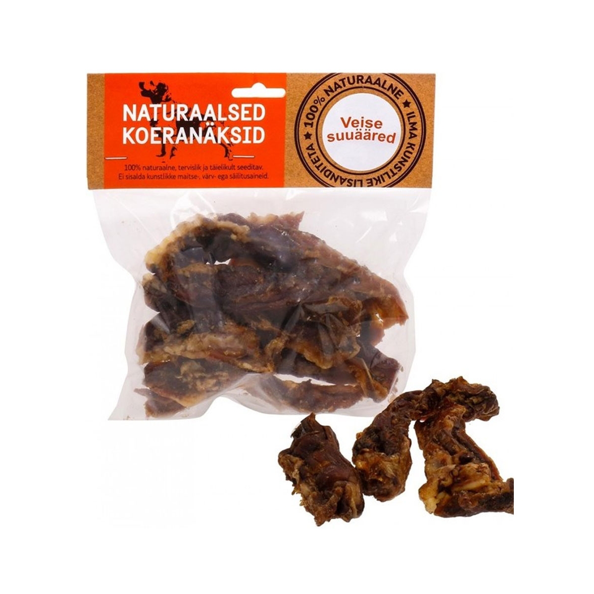 Naturaalne maius koertele, veise suu-ääred 200 g - Tootepilt